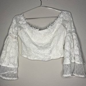Off shoulder top